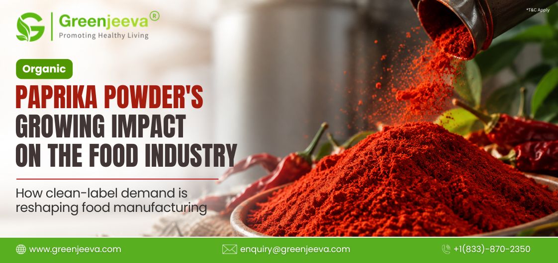 Organic Paprika Powder's Growing Impact on the Food Industry
